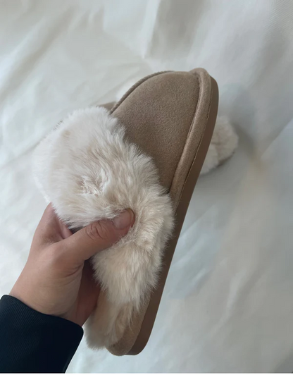 Women's Woolen Memory Foam Slippers